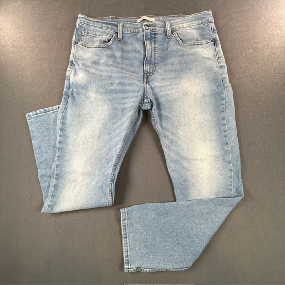 Levi Strauss & Co Signature Men's Slim Light Wash Denim Stretch Jeans 38x30